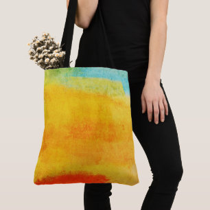 Vintage-Abstraktmalerei Tasche