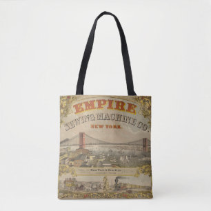 Vintage Ad for Empire Nähmaschine Co., New York Tasche