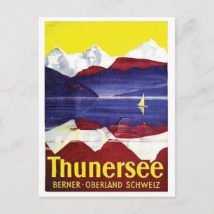 Vintage Ad Poster Postkarte