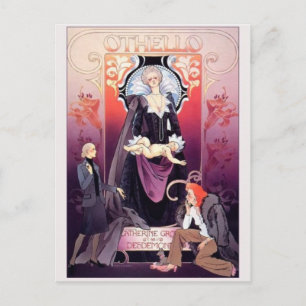 Vintage Ad Poster Postkarte