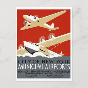 Vintage Ad Poster Postkarte