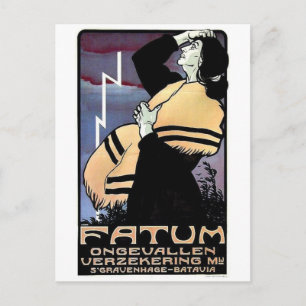 Vintage Ad Poster Postkarte