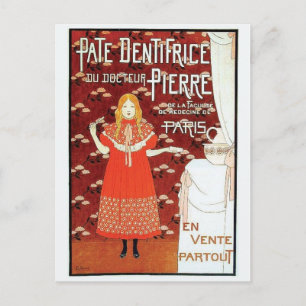 Vintage Ad Poster Postkarte