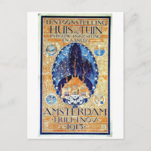 Vintage Ad Poster Postkarte