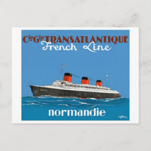 Vintage Ad Poster Postkarte