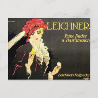 Vintage Ad Poster Postkarte