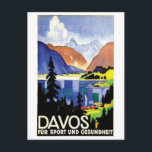 Vintage Ad Poster Postkarte<br><div class="desc">Vintage Grafik</div>