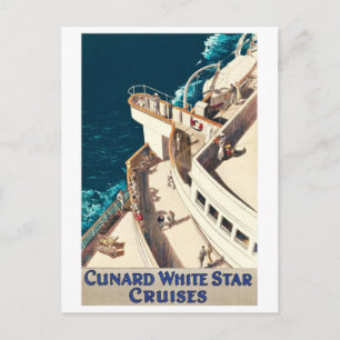 Vintage Ad Poster Postkarte