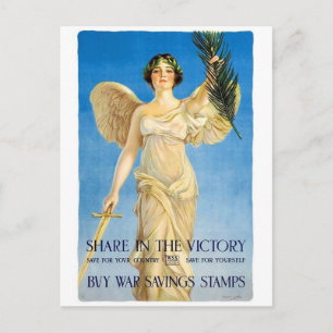 Vintage Ad Poster Postkarte