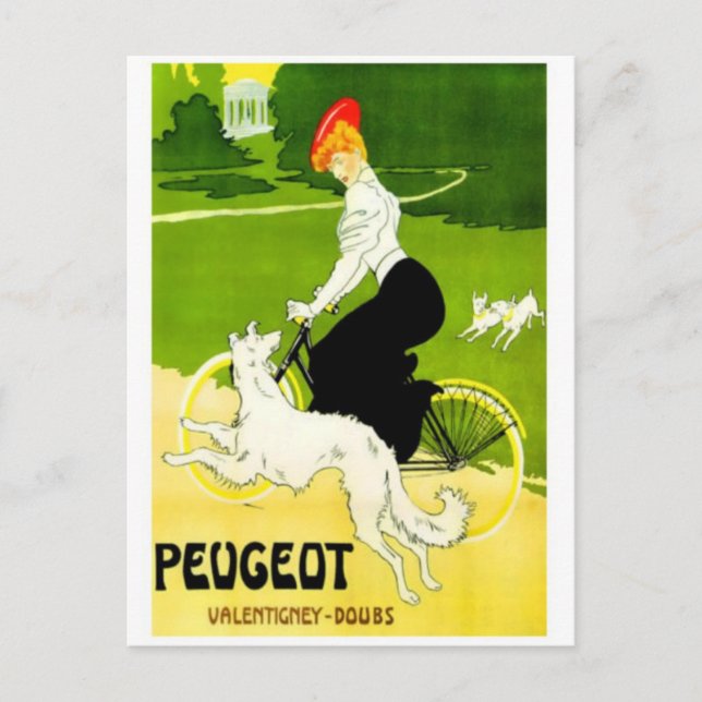 Vintage Ad Poster Postkarte (Vorderseite)