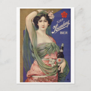 Vintage Ad Poster Postkarte