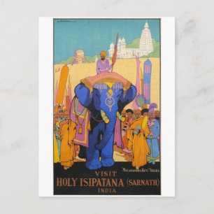 Vintage Ad Poster Postkarte