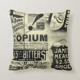 Vintage Ads Pillow Kissen