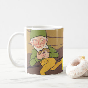 Vintage Aesop Fable Gans, die das Goldene Ei beher Kaffeetasse