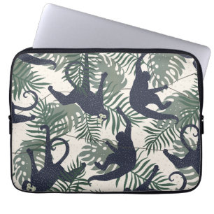 Vintage-Affenmuster Laptopschutzhülle