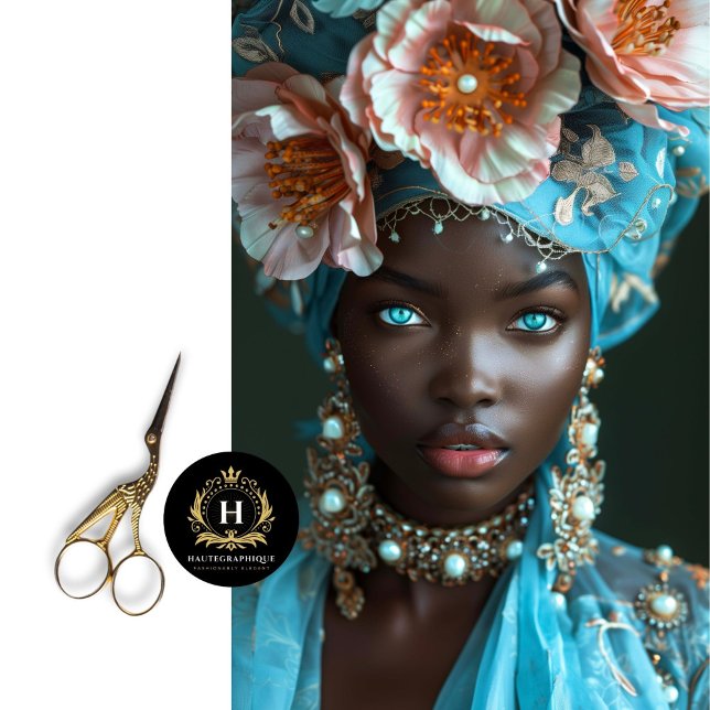 Vintage afrikanische Amerikanerin Dekoupage Seidenpapier (Von Creator hochgeladen)