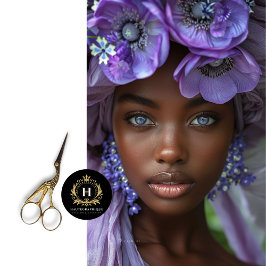 Vintage afrikanische Amerikanerin Dekoupage Seidenpapier