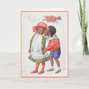 Vintage afrikanische amerikanische Karte des