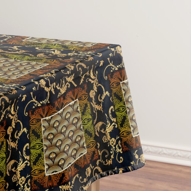 Vintage afrikanische Royalty Tischdecke (Beispiel)