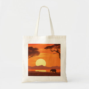 Vintage Afrikanische Safari Tragetasche