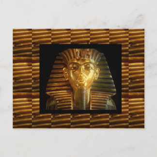 VINTAGE ägyptische Idole Art : PYRAMIDEN DER ALTEN Postkarte