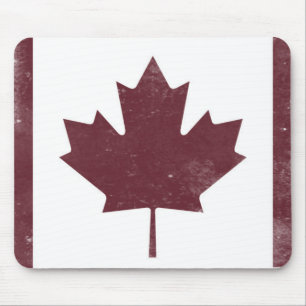 Vintage Ahornblatt Mousepad