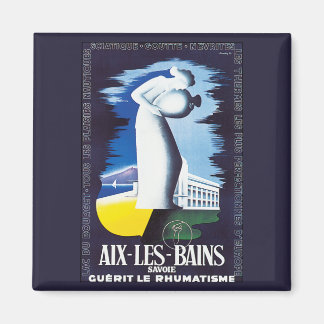 Vintage Aix-Les-Bains Magnet