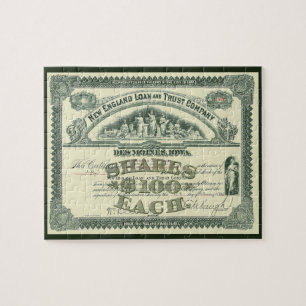 Vintage-Aktienzertifikat Unternehmensfinanzierung