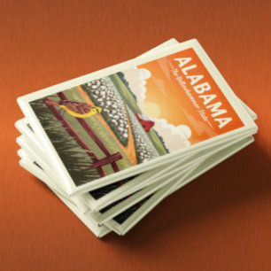 Vintage Alabama Magnet