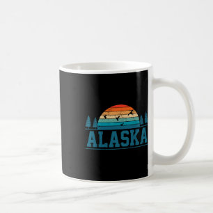Vintage Alaska Enten Gänse Jagd Retro Geschenk Kaffeetasse