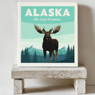 Vintage Alaska Fliese