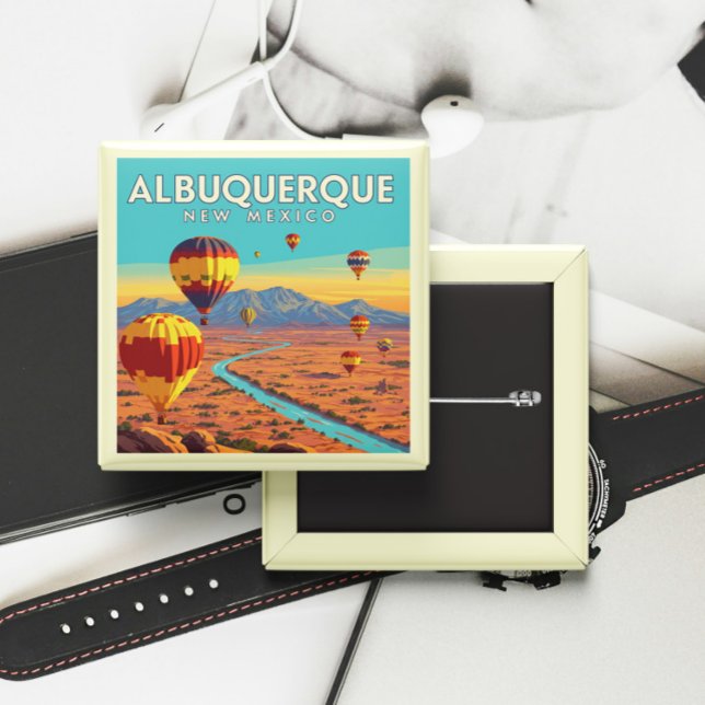 Vintage Albuquerque New Mexico Button (Von Creator hochgeladen)