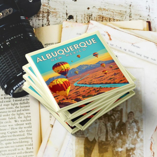 Vintage Albuquerque New Mexico Magnet (Von Creator hochgeladen)