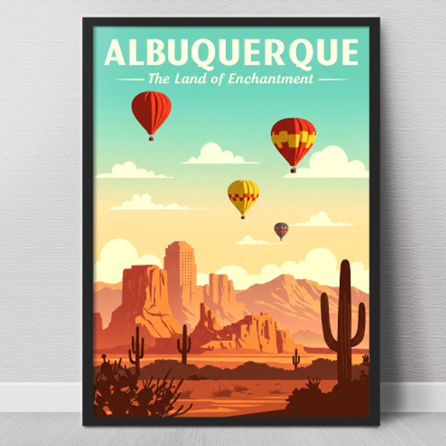 Vintage Albuquerque Poster (Von Creator hochgeladen)