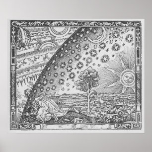 Vintage Alchemie-Illustration Poster