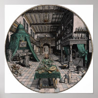 Vintage AlchemikalienIllustration