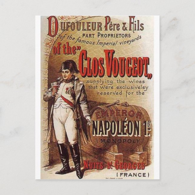 Vintage Alcohol Ads Prints Postkarte (Vorderseite)