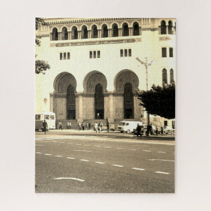 Vintage Algerien Algier Das Postamt