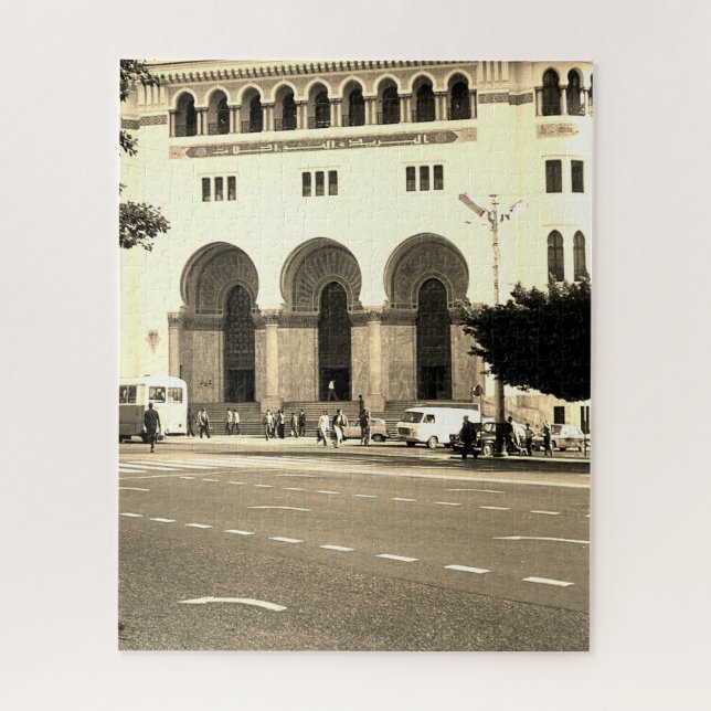 Vintage Algerien Algier Das Postamt (Vertikal)