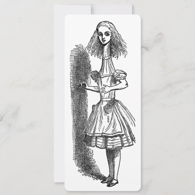 Vintage Alice Adventures in Wonderland (Vorderseite)