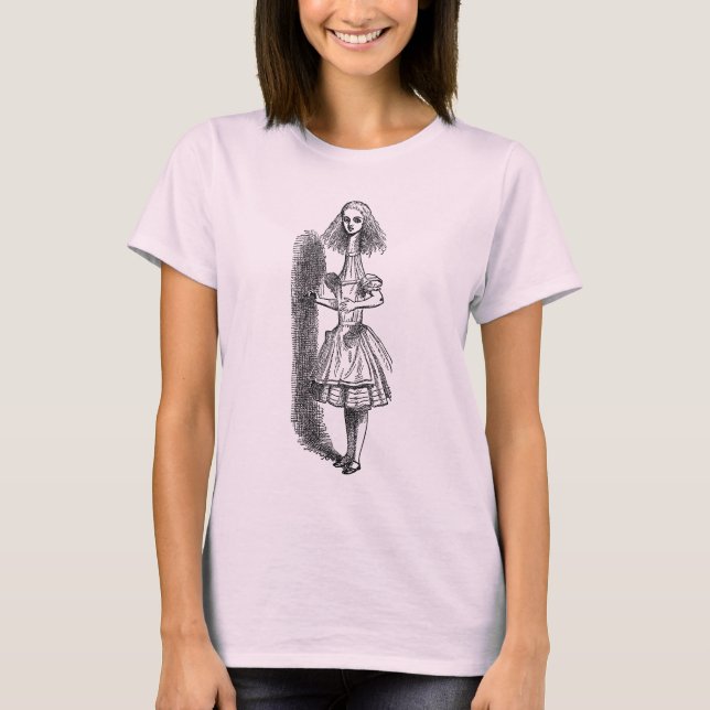 Vintage Alice Adventures in Wonderland T-Shirt (Vorderseite)