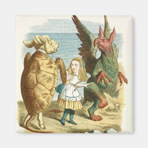 Vintage Alice-Illustration Magnet