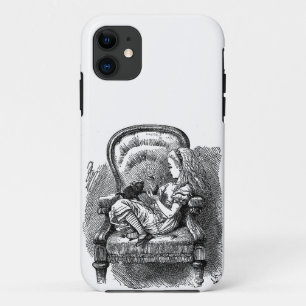 Vintage Alice im Wunderland beim Stuhlbuchzeichnen Case-Mate iPhone Hülle