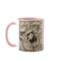 Vintage Alice im Wunderland personalisiert