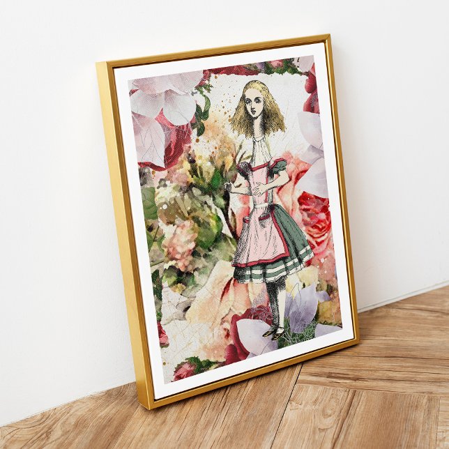 Vintage Alice im Wunderland Poster (Von Creator hochgeladen)