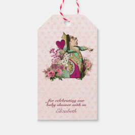 Vintage Alice im Wunderland Tee Party Benutzerdefi Geschenkanhänger