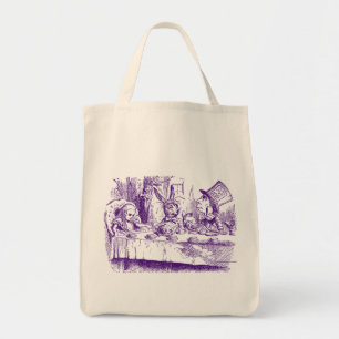 Vintage Alice im Wunderland Tee Party Tragetasche
