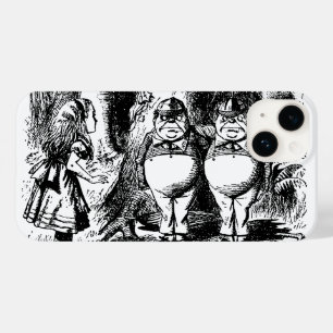 Vintage Alice im Wunderland, Tweedledee Tweedledum Case-Mate iPhone Hülle