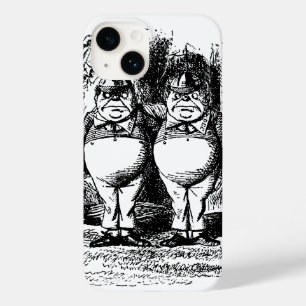 Vintage Alice im Wunderland, Tweedledum Tweedledee Case-Mate iPhone Hülle