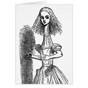 Vintage Alice im Wunderland von Tenniel